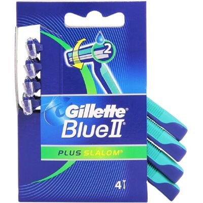 Gillette Blue II Plus Slalom Rasoio - Rasoio Gillette Blue II Plus Slalom Rasoio - Rasoio