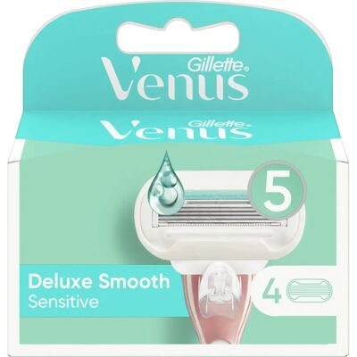 Ostrza zapasowe Gillette Venus Extra Smooth Sensitive - Ostrza do golarek Ostrza zapasowe Gillette Venus Extra Smooth Sensitive - Ostrza do golarek