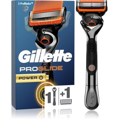 Gillette ProGlide Power - Ηλεκτρική ξυριστική μηχανή - Λειτουργεί με μπαταρία για άνδρες Gillette ProGlide Power - Ηλεκτρική ξυριστική μηχανή - Λειτουργεί με μπαταρία για άνδρες