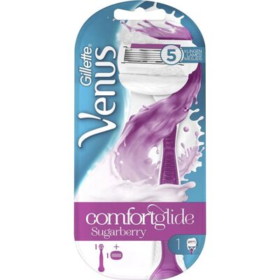 Gillette Venus Comfortglide Sugarberry - Scheermes Gillette Venus Comfortglide Sugarberry - Scheermes