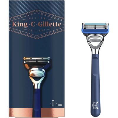 Gillette King Azul Afeitadora - Afeitadora Gillette King Azul Afeitadora - Afeitadora