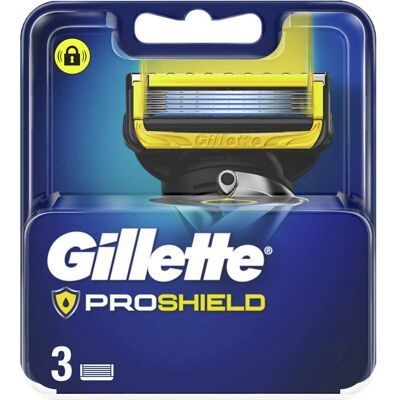 Gillette Proshield Cargador 3 Unidades - Maquinilla de afeitar Gillette Proshield Cargador 3 Unidades - Maquinilla de afeitar