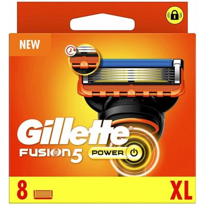 Gillette Fusion5 Power 8 Rasoio - Rasoio Gillette Fusion5 Power 8 Rasoio - Rasoio