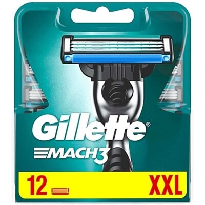 Gillette Mach3 Rasierklingen - 12er Pack Gillette Mach3 Rasierklingen - 12er Pack