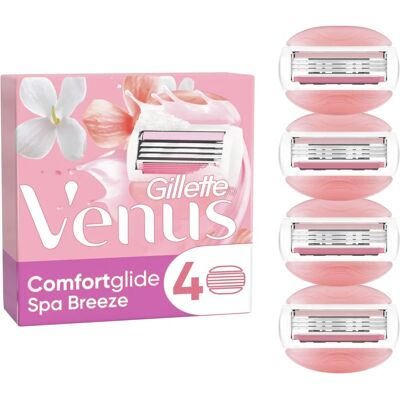 Gillette Venus Comfortglide Spa Breeze Utántöltő csomag 4 penge Gillette Venus Comfortglide Spa Breeze Utántöltő csomag 4 penge