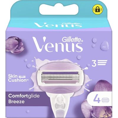 Gillette Venus Breeze 4 Unità - Lame di Ricambio Gillette Venus Breeze 4 Unità - Lame di Ricambio