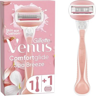 Gillette Venus White Tea Vrouwen Scheermes - ComfortGlide Spa Breeze Gillette Venus White Tea Vrouwen Scheermes - ComfortGlide Spa Breeze