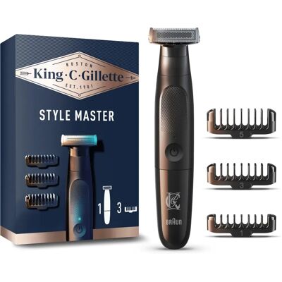 King C. Gillette Style Master - Beard Trimmer, Stubble & Electric Shaver King C. Gillette Style Master - Beard Trimmer, Stubble & Electric Shaver