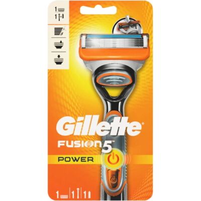 Gillette Fusion 5 Power Multicolour - Razors Gillette Fusion 5 Power Multicolour - Razors