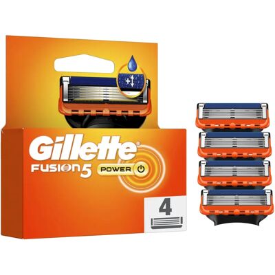 Gillette Fusion5 Power Razor Blades - 4 Pack Gillette Fusion5 Power Razor Blades - 4 Pack