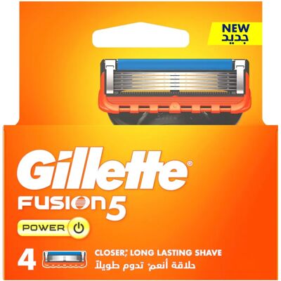 Gillette Fusion Power, rezerve, 4 buc. Gillette Fusion Power, rezerve, 4 buc.