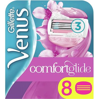 Gillette Venus - ComfortGlide Spa Breeze - Razor Blades Gillette Venus - ComfortGlide Spa Breeze - Razor Blades