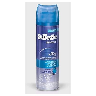 Gillette Series Fuktighetsgivande Rakgel - Känslig hud - 200ml Gillette Series Fuktighetsgivande Rakgel - Känslig hud - 200ml