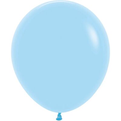 Amscan 20012347 Niebieski balon z lateksu - Dekoracja imprezowa Amscan 20012347 Niebieski balon z lateksu - Dekoracja imprezowa