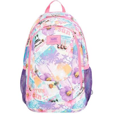 Mochila Totto Goctal - Escolar Étnica Multicolor Mochila Totto Goctal - Escolar Étnica Multicolor
