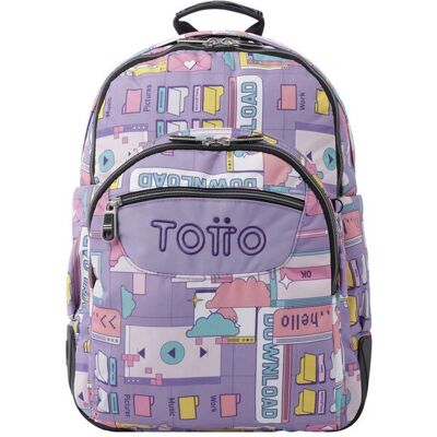 Totto Crayoles Mochila - Escolar Multicolor Totto Crayoles Mochila - Escolar Multicolor