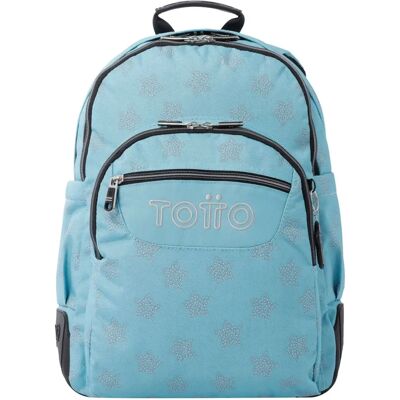 Mochila Totto Crayoles Azul - 20L - Escolar y Deportiva Mochila Totto Crayoles Azul - 20L - Escolar y Deportiva
