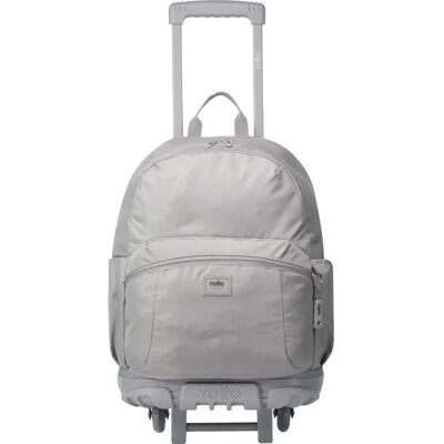 Mochila Escolar Totto Modelo Trik - Gris Mochila Escolar Totto Modelo Trik - Gris