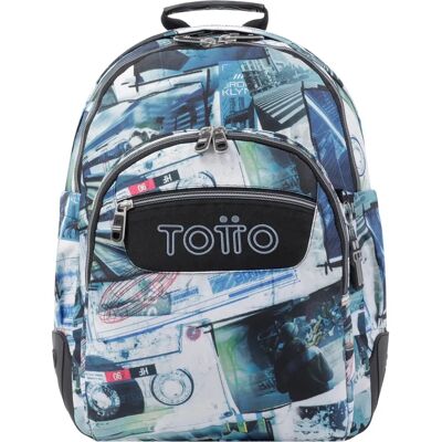Mochila TOTTO Crayones y Postales - Vuelta a Clases Mochila TOTTO Crayones y Postales - Vuelta a Clases