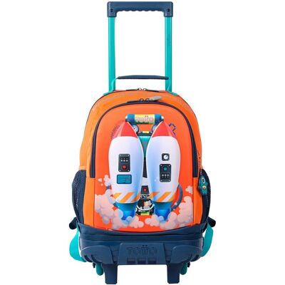 Mochila Mediana con Ruedas Cohety - Mochila Mochila Mediana con Ruedas Cohety - Mochila
