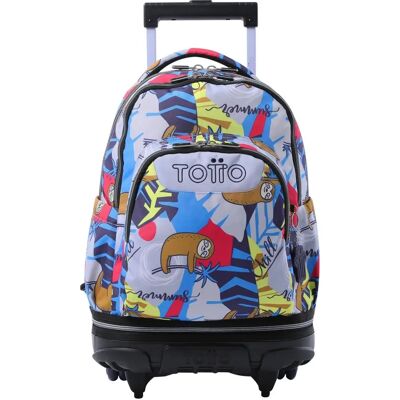 Zaino scolastico Lazel di TOTTO - Ruote rimovibili, Multicolore, Scuola Zaino scolastico Lazel di TOTTO - Ruote rimovibili, Multicolore, Scuola