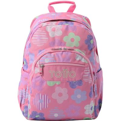 Zaino Rosa Margaly TOTTO - Zaino Scolastico, Adattabile a Carrello Zaino Rosa Margaly TOTTO - Zaino Scolastico, Adattabile a Carrello