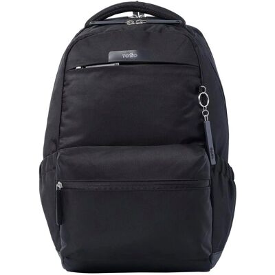 Czarny plecak na laptopa 15'' TOTTO - Komfort Czarny plecak na laptopa 15'' TOTTO - Komfort
