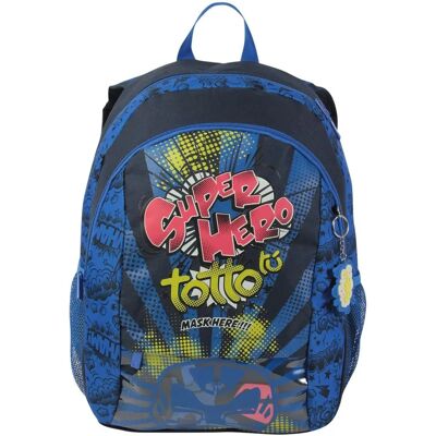 Zaino Totto Modok - Personaggi dei fumetti - Blu - Scuola Zaino Totto Modok - Personaggi dei fumetti - Blu - Scuola