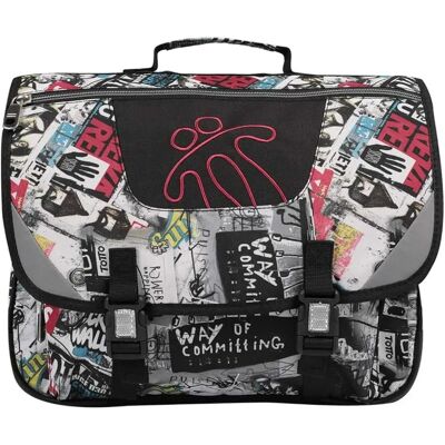 Sac à dos Tijeras TOTTO - Compartiment renforcé pour tablette - Organisateur scolaire - Multicolore Sac à dos Tijeras TOTTO - Compartiment renforcé pour tablette - Organisateur scolaire - Multicolore