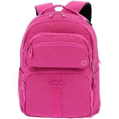 Zaino Totto P38 - Rosa, Ergonomico, Scomparto Laptop Zaino Totto P38 - Rosa, Ergonomico, Scomparto Laptop