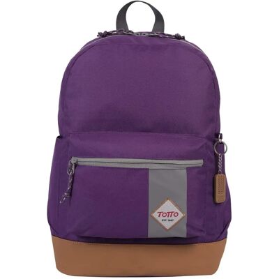 Mochila Totto Mecanil - Casual, Leve, Roxo - Mochila Mochila Totto Mecanil - Casual, Leve, Roxo - Mochila