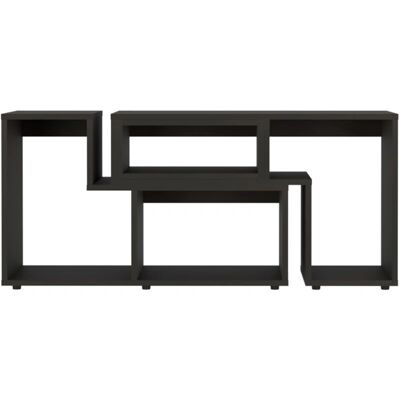 Tuhome Concept Beijing Mueble de TV Extensible - Moderno, Wengue, 55" Tuhome Concept Beijing Mueble de TV Extensible - Moderno, Wengue, 55"