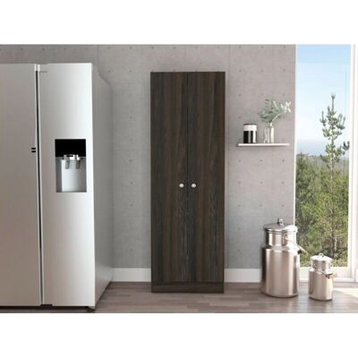 TUHOME CONCEPT Armario Multifuncional - Cocina - Carbón TUHOME CONCEPT Armario Multifuncional - Cocina - Carbón