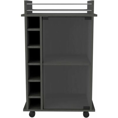 Tuhome Concept Modelo Roble Gris - Carrito de Bar Modern Tuhome Concept Modelo Roble Gris - Carrito de Bar Modern