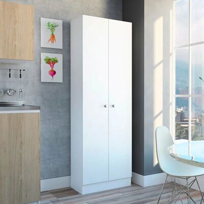 TUHOME CONCEPT Armario de Cocina Blanco Z 60 - Almacenamiento Duradero TUHOME CONCEPT Armario de Cocina Blanco Z 60 - Almacenamiento Duradero