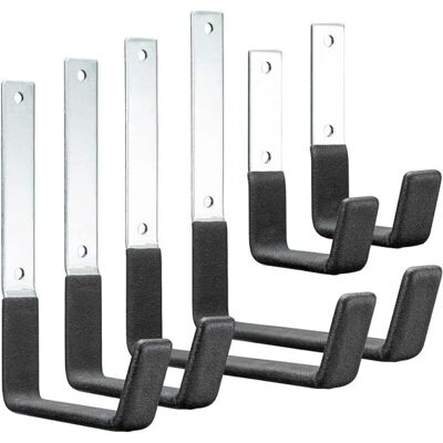 Shining House - Ganchos multiusos de metal resistentes - 6-pack - Hooks Shining House - Ganchos multiusos de metal resistentes - 6-pack - Hooks