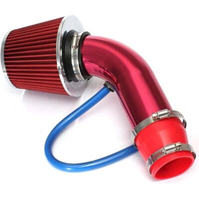 Shining House - Tubo de admisión de aire frío 76mm - Aluminio - Universal - Tubo de admisión de aire Shining House - Tubo de admisión de aire frío 76mm - Aluminio - Universal - Tubo de admisión de aire