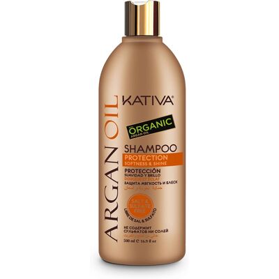 Shampoo de óleo de argan Kativa - Brilho e suavidade - Cuidados com os cabelos Shampoo de óleo de argan Kativa - Brilho e suavidade - Cuidados com os cabelos
