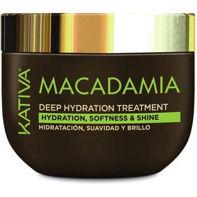 Kativa - Macadamia Deep Hydration Treatment 500ml - maschera per capelli Kativa - Macadamia Deep Hydration Treatment 500ml - maschera per capelli
