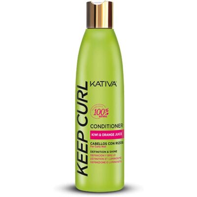 Kativa Keep Curl Conditioner - Definierte Locken, Feuchtigkeit, 250ml Kativa Keep Curl Conditioner - Definierte Locken, Feuchtigkeit, 250ml