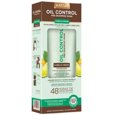 Kativa Oil Control Maska Przedmycia - Pielęgnacja Włosów Tłustych Kativa Oil Control Maska Przedmycia - Pielęgnacja Włosów Tłustych