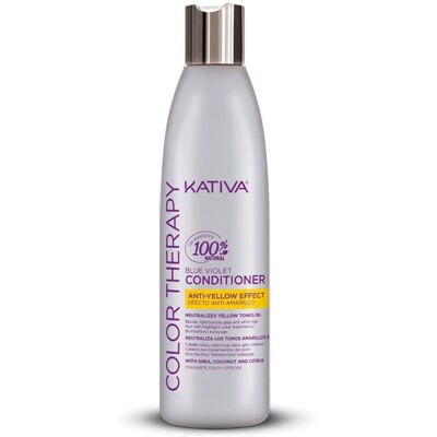 Acondicionador Azul Violeta Anti-Amarillo Kativa - Acondicionador para cabello Acondicionador Azul Violeta Anti-Amarillo Kativa - Acondicionador para cabello