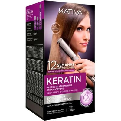 KATIVA Keratin Express Kit - Hårglättningsset 150 Ml KATIVA Keratin Express Kit - Hårglättningsset 150 Ml