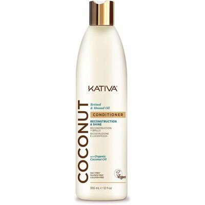 Condicionador de Coco Kativa 355ml - Condicionador Reparador Condicionador de Coco Kativa 355ml - Condicionador Reparador