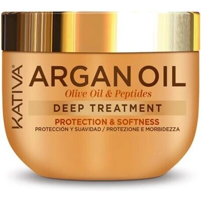 Kativa Óleo de Argan Tratamento de Reparação Intensiva - Cuidados com o Cabelo Kativa Óleo de Argan Tratamento de Reparação Intensiva - Cuidados com o Cabelo