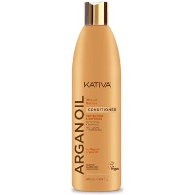 Acondicionador de Aceite de Argán Kativa - 550ml - Nutritivo, Hidratante, Brillante Acondicionador de Aceite de Argán Kativa - 550ml - Nutritivo, Hidratante, Brillante