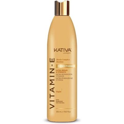 Condicionador Kativa de Vitamina E, Biotina e Bambu - 550ml Cuidados capilares Condicionador Kativa de Vitamina E, Biotina e Bambu - 550ml Cuidados capilares