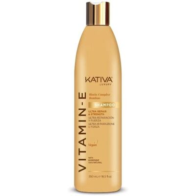 Shampoo Kativa Vitamina E Biotina & Bamboo - 550ml - Shampoo Capelli Shampoo Kativa Vitamina E Biotina & Bamboo - 550ml - Shampoo Capelli