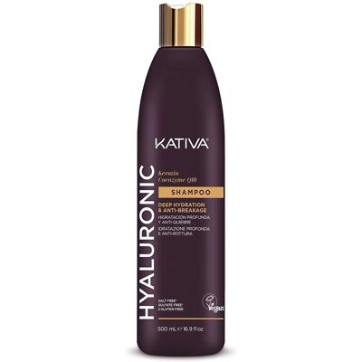 Kativa Shampoo all'Acido Ialuronico Idratazione Profonda e Anti-Rottura - Shampoo Kativa Shampoo all'Acido Ialuronico Idratazione Profonda e Anti-Rottura - Shampoo