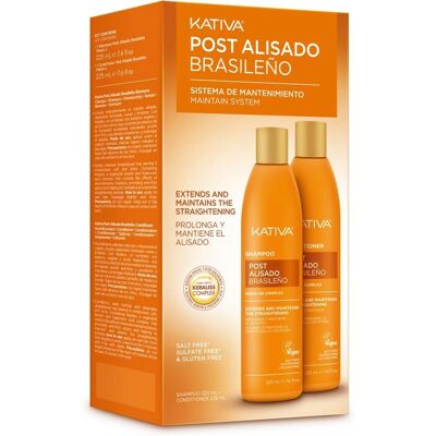 Kativa Professionelles Post-Glättungsshampoo mit Keraliss-Komplex - Shampoo Kativa Professionelles Post-Glättungsshampoo mit Keraliss-Komplex - Shampoo
